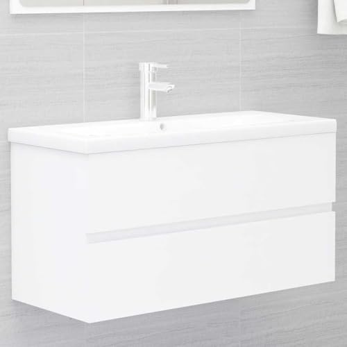 Lumanois Mueble con Lavabo Madera de ingeniería,Mobiliario,Tocadores,Tocadores de baño,41.12kg-3071648