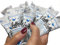 Plush Drinks Vodka Miniatures - Ten x individual 25ml shots of premium vodka in an easy-to-carry, easy-to-open flexible pouch. Perfect for parties, festivals, concerts, regattas or picnics.