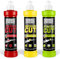 Garage Freaks - Auto Politur Komplett Set: Heavy Cut Schleifpolitur 250ml + Medium Cut Hologrammentferner 250ml + Finish Cut Hochglanzpolitur 250ml