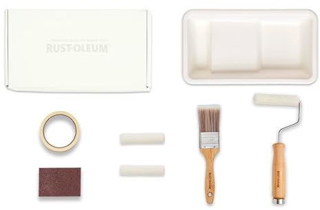 Rust-Oleum Ready to Roll - Eco Paint Kit (Small) - Bathroom Wood & Cabinet Satin Elegant Whites