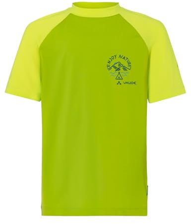 VAUDE Unisex Kinder Kids Solaro Iii T-Shirt, Chute Green, 110-116 EU