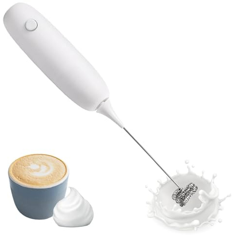 Elektrisk mjölkskummare - batteridriven minivisp | Kaffeskummare och