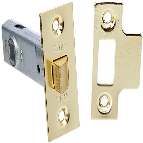 Yale Locks YALPM888B30 3-Inch Brass Finish Mortice Latch