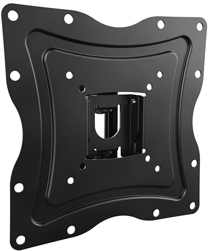 RICOO Soporte TV Pared Inclinable Giratorio Fijo Televisión 19-47 (48-119cm) N0222 Universal Televisor LED/LCD/Curvo VESA 75x75-200x200 Negro