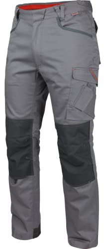 WÜRTH MODYF Bundhose Stretch X - professionelle Arbeitshose für Herren - Bundhose mit Reißverschluss - in der Größe 98 in Grau