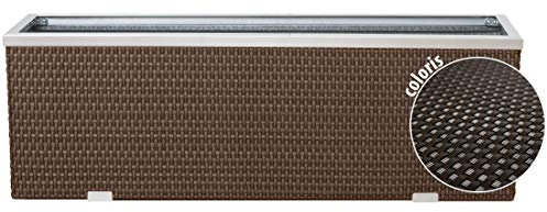 RATTANART SG03198RD02 - Vaso a cipolle, Colore: Marrone Scuro