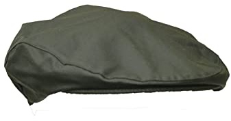 WALKER AND HAWKES - Premium Olive 100% British Millerain Waxed Cotton Belton Flat Cap Unisex - Olive - L (59cm)