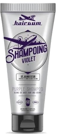Shampooing violet déjaunisseur Hairgum 225ML