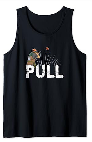 Tontaubenschießen Fallenschießen Tontauben Skeet Schießen Tank Top