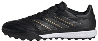 Adidas Unisex COPA Pure II League Football Boots Turf, Core Black/Carbon/Gold Metallic, 40 EU