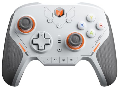 BIGBIG WON BLITZ2 Controller wireless, gamepad con 16 microinterruttori meccanici, frequenza di polling 2000Hz, joystick elettromagnetici TMR, compatibile con PC, Switch, iOS e Android
