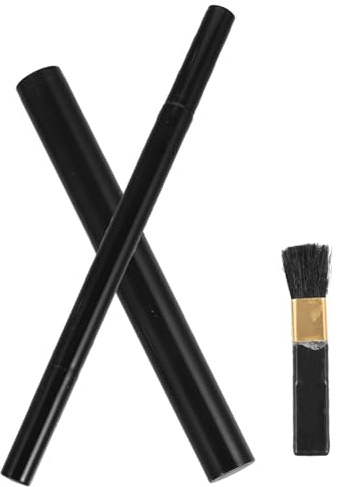 Beavorty Penna Riempitiva Per Barba Con Spazzola Kit Matita Per Barba Polvere Per Strumento Per Cura Della Maschile