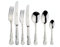 Arthur Price Every Day 44-Piece Kings 6-Person Box Set, Stainless Steel, Silver, 51 x 31.5 x 6.5 cm