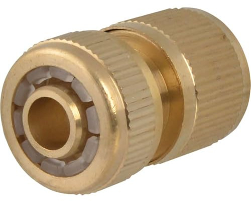 Faithfull FAIHOSEWC Brass Female Water Stop Connector 12.7mm (1/2in) Diameter
