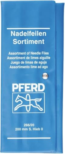PFERD 235577 nålfilsset, precisionsfiler, 0 ark, 200 mm längd