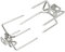 Onlyfire 6102 Fourchettes à Viande pour Rôtisserie en Acier Inoxydable, pour Weber 10mm et 8mm Square Spit Rods