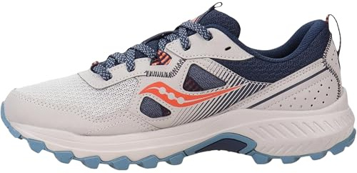 Saucony Womens Excursion TR16 Trail Running Shoe, Concrete/Night, 9 Wide