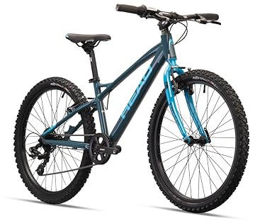 HEAD Bicicleta Infantil Unisex Ridott 1.0 24, Azul Oscuro/Azul Claro, 34