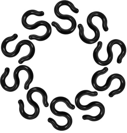 PRETYZOOM 10piezas Clips De Línea De Freno Forma De s Para Automóvil Retenedor De Línea De Freno De Plástico Soporte De Bloqueo De Manguera De Clip De Retención Abrazaderas De Cable De