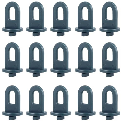 50Pcs Effective Green House Twist Clips Stable Plastic Plant Fixing Clips Save Space Garden Hanging Plants Hook for Insulation Mesh Shade