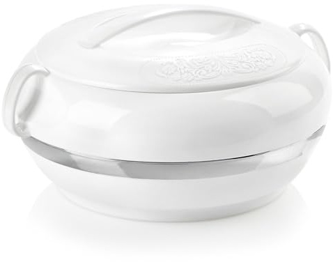 orion group - Zuppa termica da 1,6 l - Ciotola termica - Contenitore termico per pranzo DELUXE in acciaio inox e plastica