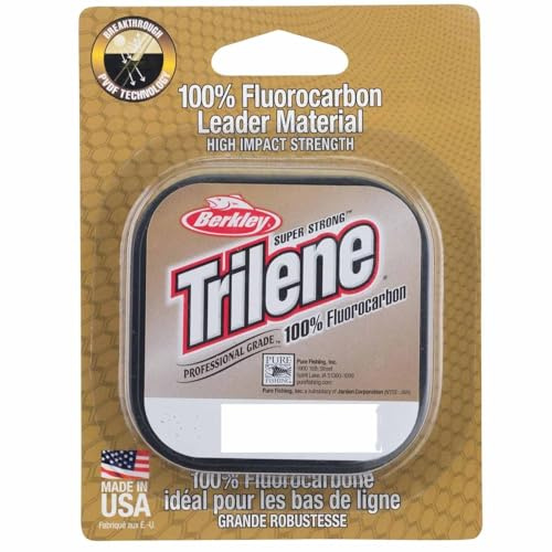 Berkley Trilene Ligne de pêche 100 % fluorocarbone (0,30 mm-7,0 kg-150 m)