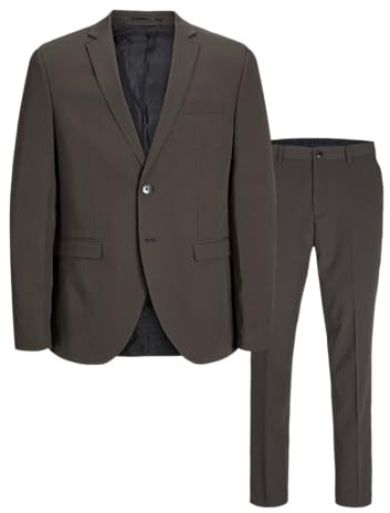 JACK & JONES Herren Jprcosta Suit Anzug, Mulch/Fit:super Slim Fit, 52