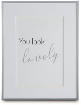 Hama Bilderrahmen 13x18 (Fotorahmen, Portraitrahmen, Hochformat, Querformat, zum Hängen, Hinstellen, Hängevorrichtung, Aufsteller, Samt, Glasscheibe, mit Passepartout, Bildformat 13 x 18 cm) silber