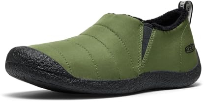 KEEN Men's Howser 2 Casual Comfortable Durable Slippers, Bronze Green/Black, 12