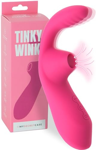 MySecretCase G Punkt Stimulator und Klitoris Sauger - Vibrator Sexspielzeug für die Frauen, Vibration fur Solo Frau Paare Sex, Vagina Masturbieren Saugen, Auflege Druckwellenvibrator Vibratoren Sextoy