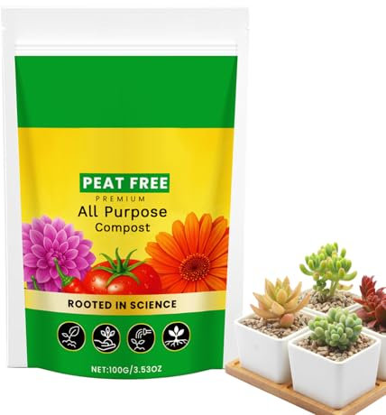 Terriccio Per Piante Da Interno | Terriccio per Piante da Interno Miscela Aerata - Fertilizzante Naturale Bilanciato per Coltivazione di Ortaggi Piante Grasse Cactus Bonsai e Giardinaggio