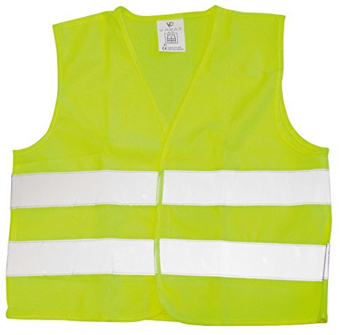 VIP 0842034515321 Gilet catarifrangente, Giallo Fluorescente