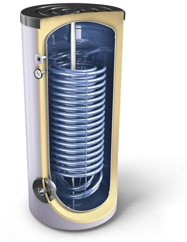 G2 Energy Systems EV 2x15 S 200 60 HP - 200 Liter Warmwasserspeicher Wärmepumpenspeicher mit einem doppelten Hochleistungswärmetauscher