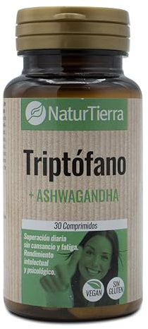 Naturtierra Triptofano + Ashwagandha 30 Compr Naturtierra Hälsa Och Personlig Vård