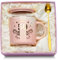 50. Geburtstag Kaffeetasse - Marmor mit Golddruck, Geschenkbox für Mutter, Freundin, Schwester, Ehefrau, Tante, 400ml, 50. Geburtstag Frau