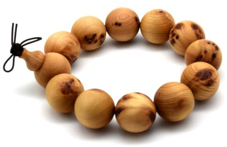 Unisex Thuja Sutchuenensis Träpärlor Träarmband Halsband Bön Mala Armband Armband