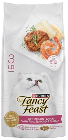 Fancy Feast Purina Dry Cat Food Filet Mignon Flavor - 3 lb. Bag