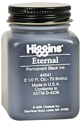 Higgins Eternal Ink Non-Waterproof 2oz (44041), Black