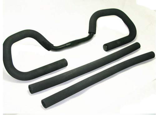 Fahrrad Lenker Alu Multifunktionslenker 25,4/31,8mm 620mm Breite mit Bezug (25,4mm)