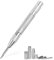 Huakaile Metal Automatic Center Punch for Metal Heavy Duty, Adjustable 5.1 Inch Spring Loaded Center Punch, Fixed Point Auto Drill Punch Tool for Steel Wood Window Glass Break (Silver)