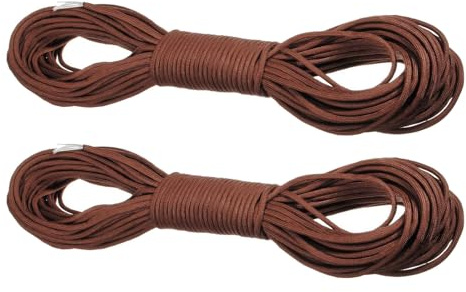 PRETYZOOM 2piezas Cuerda De Paracaídas Núcleos Para Exteriores Cuerda Multiusos De Nailon Para Tienda De Campaña Senderismo y Pesca Cables Resistentes