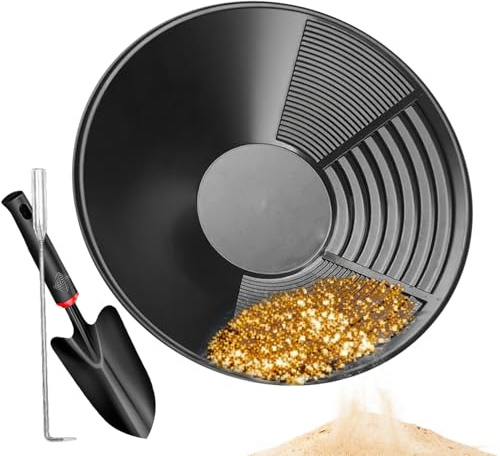 Kit de Panne dorée, kit de Panne minière d'or, Outils de criblage de précision avec poêles, équipement Rockhounding, pour détecter Les Amateurs d'enquête, Les Amateurs de sondage, Les