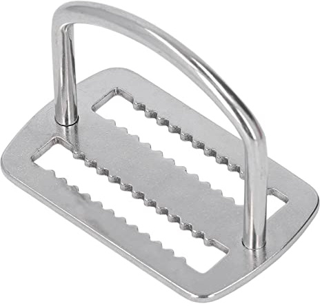 Hidyliu Retenedor de Correas con Anillo en D, Retenedor Duradero de Acero Inoxidable para Accesorios de Buceo y Actividades Al Aire
