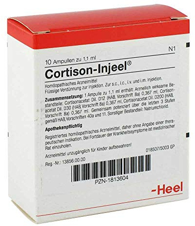 CORTISON Injeel Ampullen 10 St