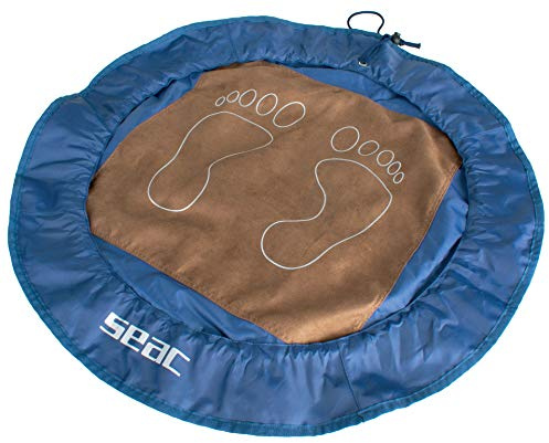 SEAC Swim Mat, Tapis hygiénique pour changer de vêtements dans la piscine, salle de gym, plage, Il peut devenir un sac pratique imperméable à l'eau
