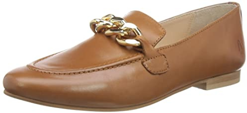 Hush Puppies Women's Harper Chain Loafers, Tan, 6