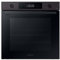 Samsung NV7B44503DB/U1 Einbaubackofen,76 ℓ, Dual Cook Flex, Pyrolytische Selbstreinigung, SmartThings Cooking, XXL-Garraum, Black Stainless Steel