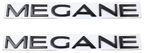 Generic Emblema de aluminio para coche, negro, compatible with el maletero trasero del coche