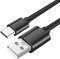 Aiivioll USB C Ladekabel für Anker Soundcore Earbuds Life P2 P3 A1 Q45 Q30 Q35 Q10 Kopfhörer Dot 2 Note Liberty 4, Air 2, 3 Pro Kopfhörer USB A auf Typ C Ladekabel (0,5m/Schwarz)