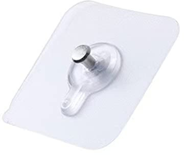 HUANIZI Free Hanging Bracket Unmarked Screw Stickers Photo Frame Wall Hooks for Home Bathroom Kitchen Bedroom Wall Window Door Use Self Adhesive Painting Hook Self Adhesive Hooks for Hanging